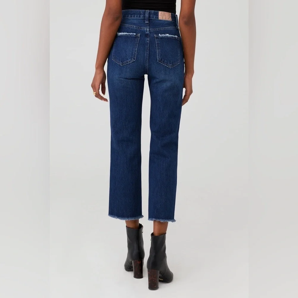Pistola Cassie super high rise straight crop 26